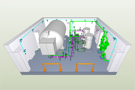 建築設備専用CAD（3D）